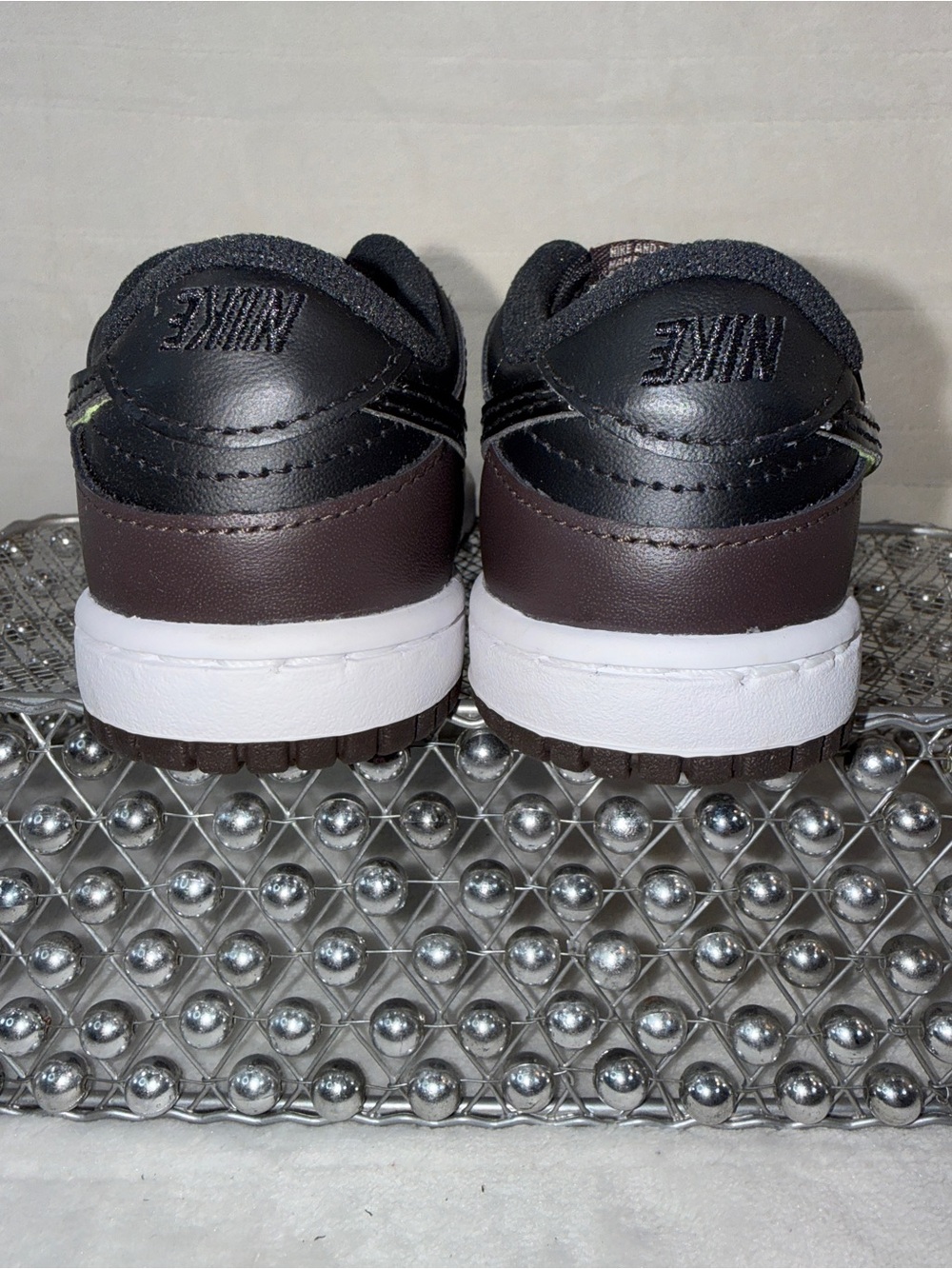 Nike Dunk Low SE Particle Rose Black Toddler 9C UK 8.5 EUR 26 HQ1956-600 ππ - Picture 12 of 16